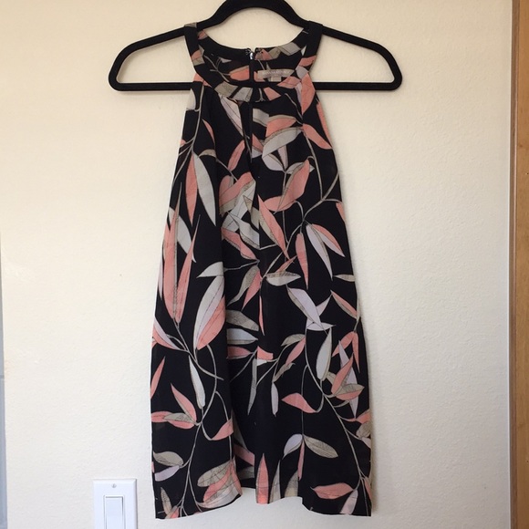 Banana Republic Leaf Print Top - Picture 1 of 6